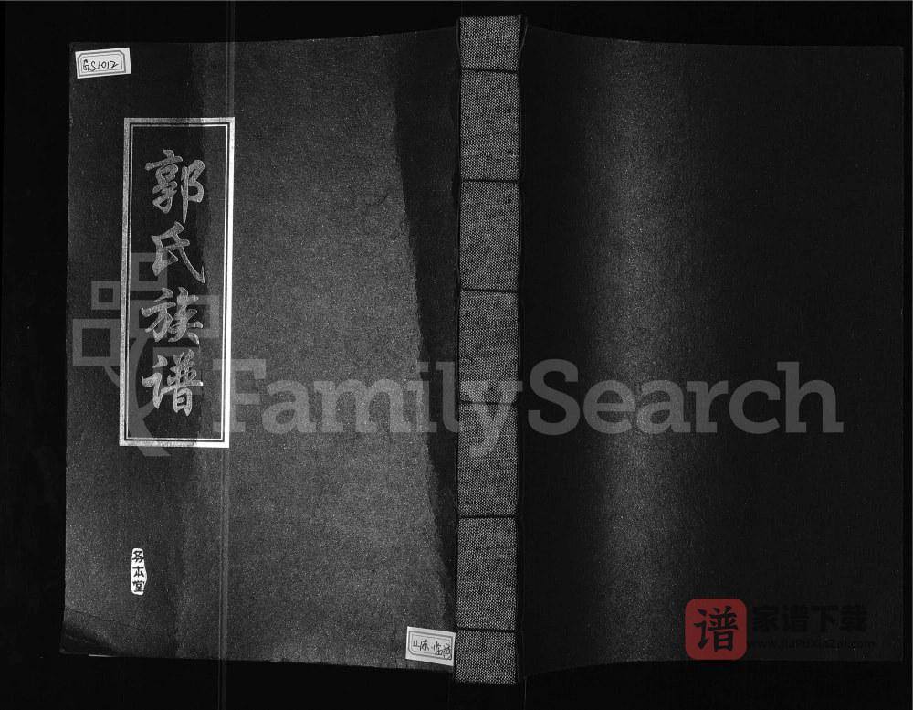 图片[1]-山东德州临邑县郭氏族谱（务本堂）PDF高清电子版下载-家谱下载