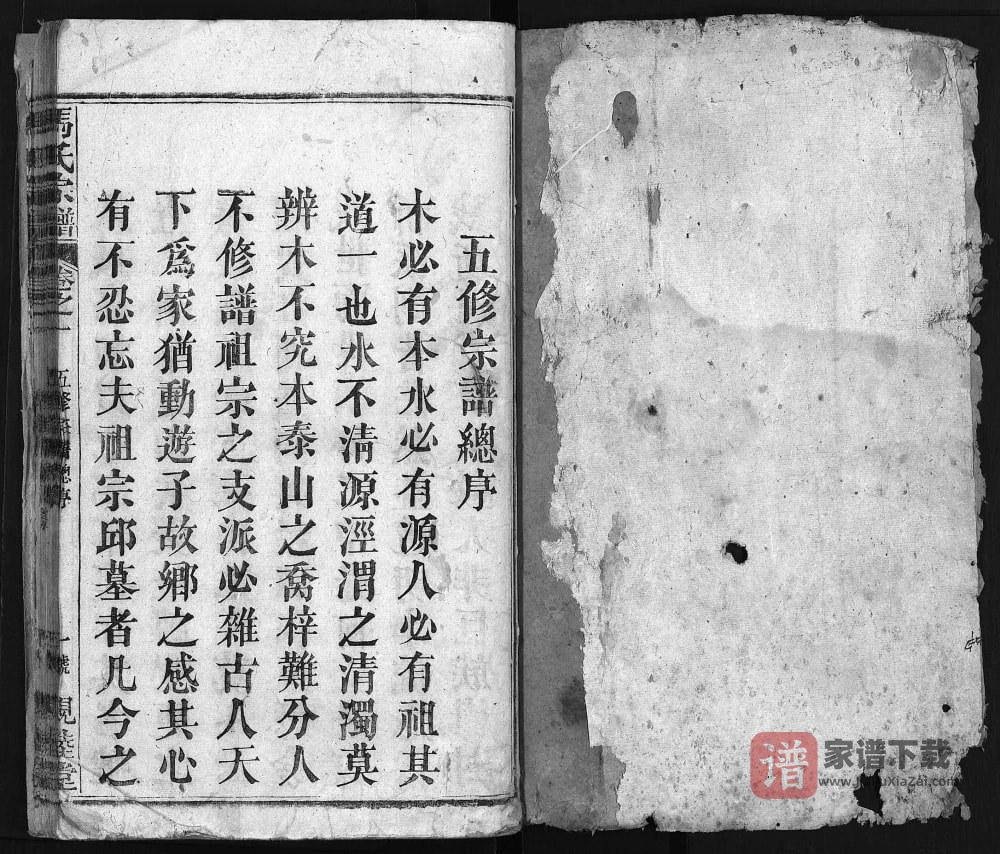 图片[2]-湖北黄冈英山马氏宗谱（亲睦堂）PDF高清电子版下载-家谱下载