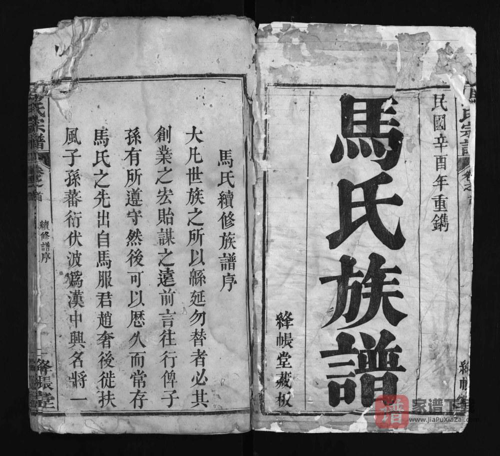 图片[2]-湖北麻城马氏宗谱（绛帐堂）PDF高清电子版下载-家谱下载