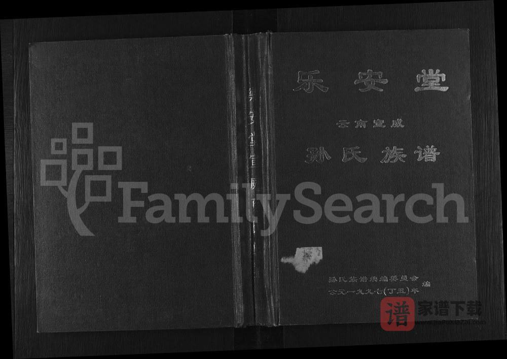 云南宣威孙氏族谱（乐安堂）PDF高清电子版下载