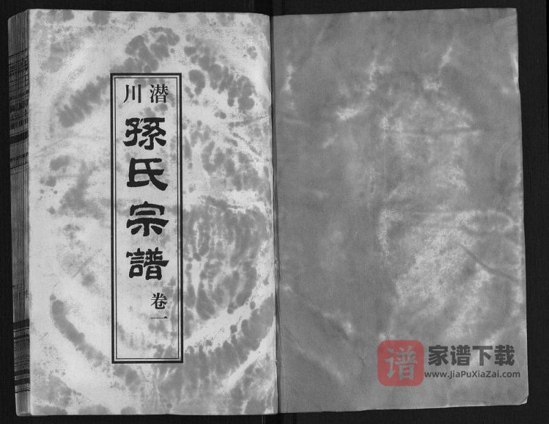 安徽合肥庐江县潜川孙氏宗谱(宝翰堂)PDF高清电子版下载-家谱下载