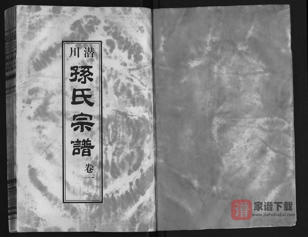 安徽合肥庐江县潜川孙氏宗谱（宝翰堂）PDF高清电子版下载