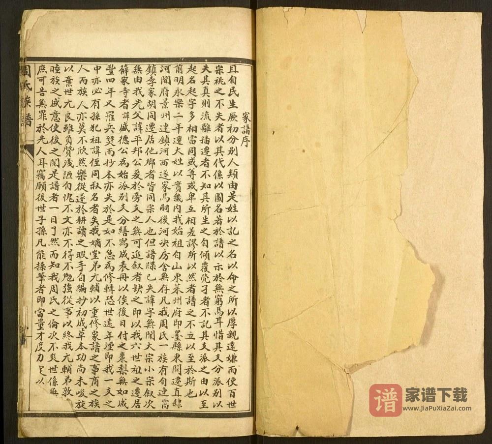 河北衡水景县周氏族谱PDF高清电子版下载