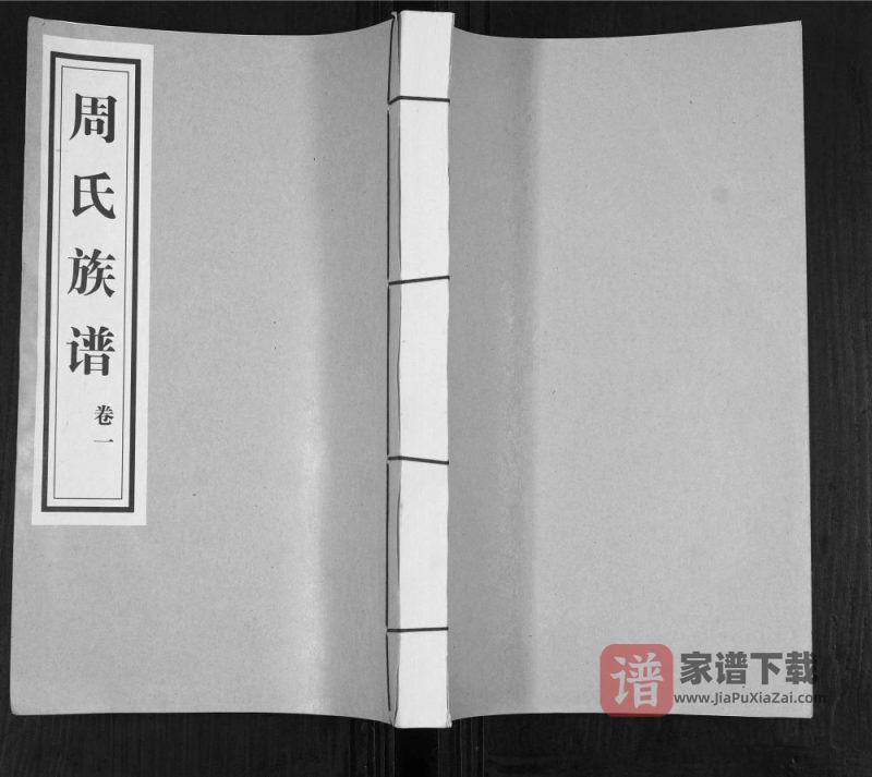 山东青岛流亭周氏族谱PDF高清电子版下载-家谱下载