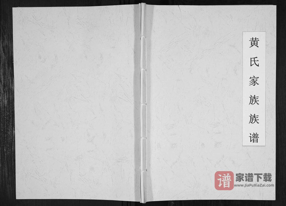 贵州安顺镇宁黄氏家族族谱PDF高清电子版下载