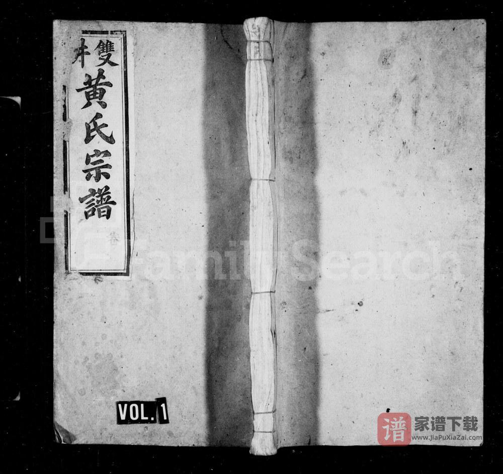 安徽宣城泾县双井黄氏宗谱（叙伦堂）PDF高清电子版下载