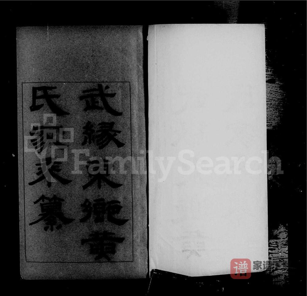 广西南宁武鸣武缘东乡黄氏家乘纂PDF高清电子版下载