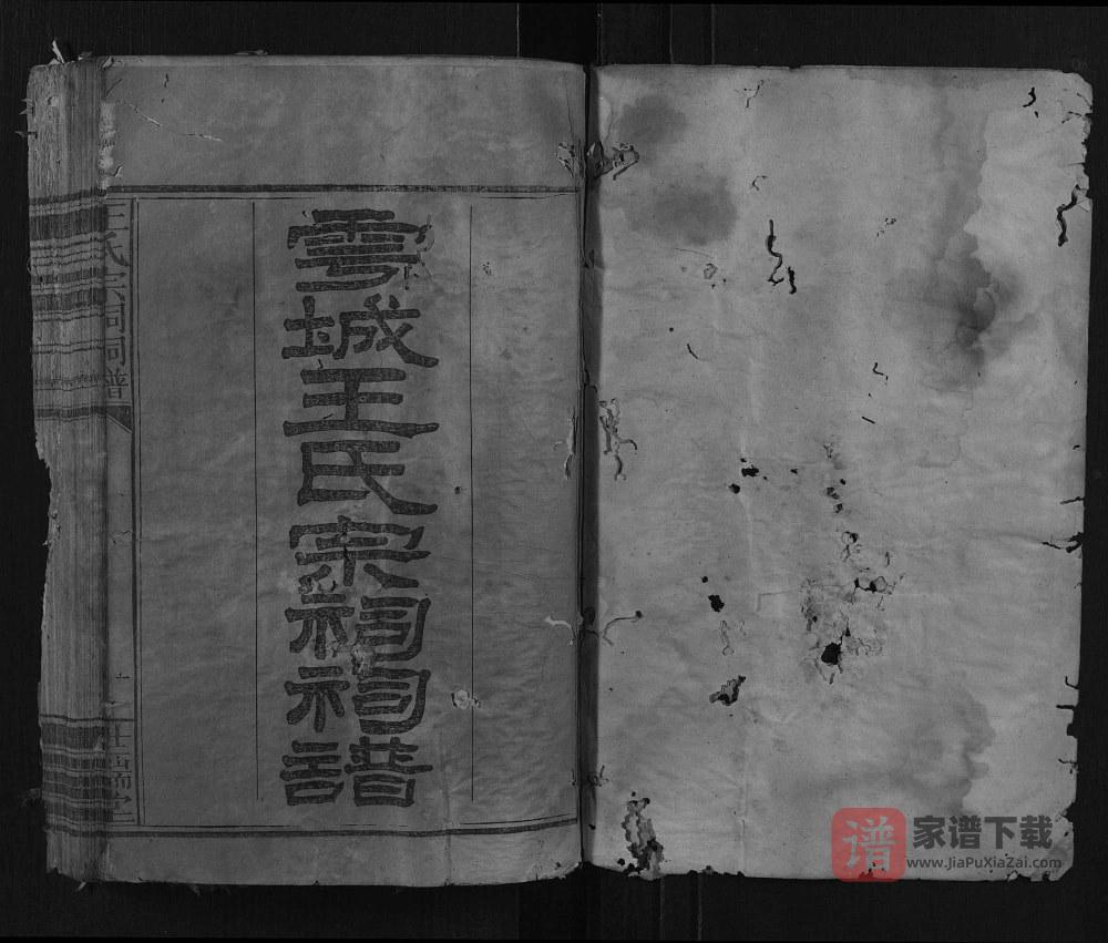 图片[2]-江西赣州于都县雩城王氏宗祠祠谱（世瑞堂）PDF高清电子版下载-家谱下载
