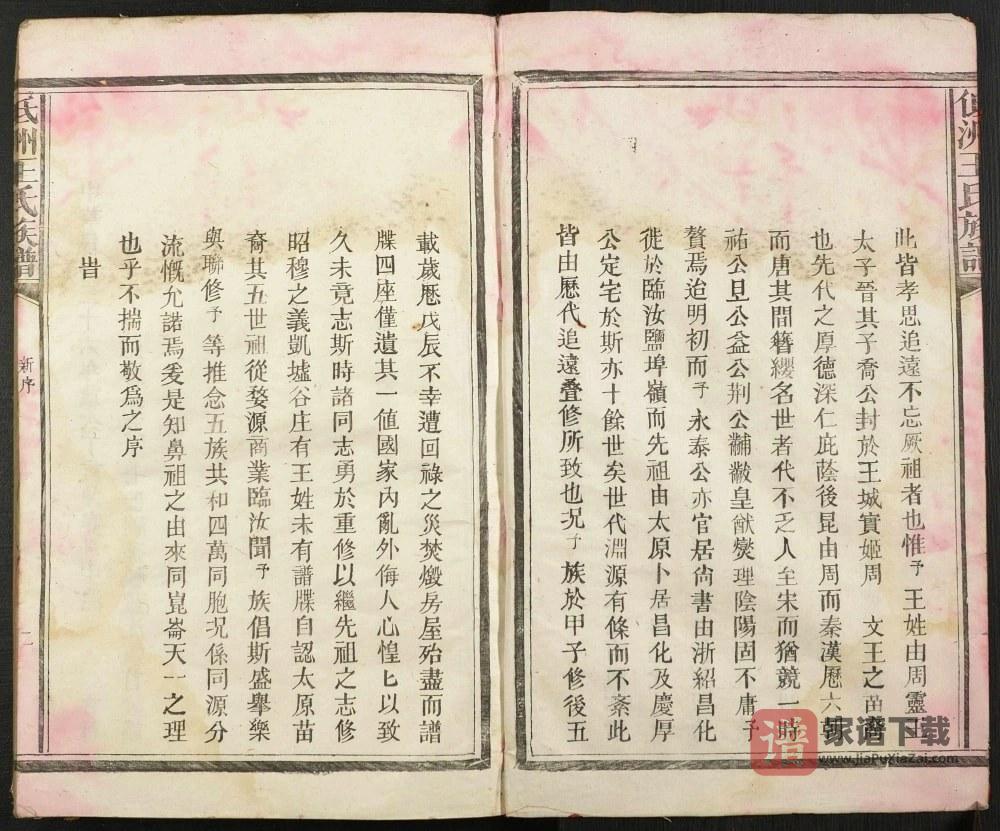 图片[2]-江西抚州崇仁县低洲王氏族谱PDF高清电子版下载-家谱下载