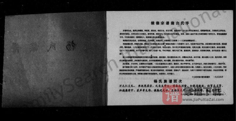 四川资阳杨氏族谱PDF高清电子版下载-家谱下载