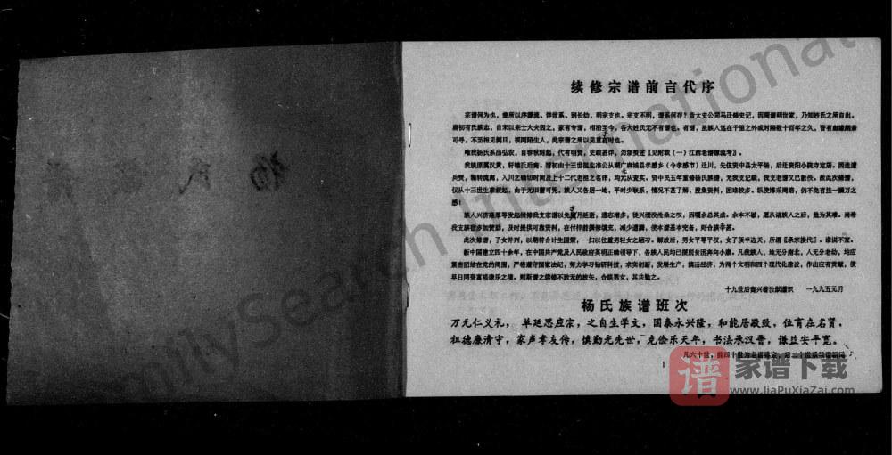 四川资阳杨氏族谱PDF高清电子版下载