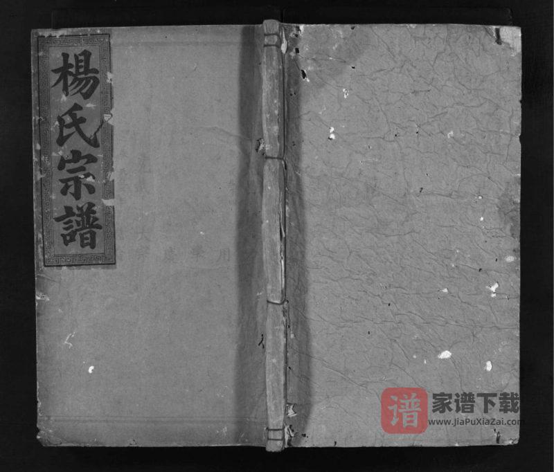 湖北黄石阳新杨氏宗谱PDF高清电子版下载-家谱下载