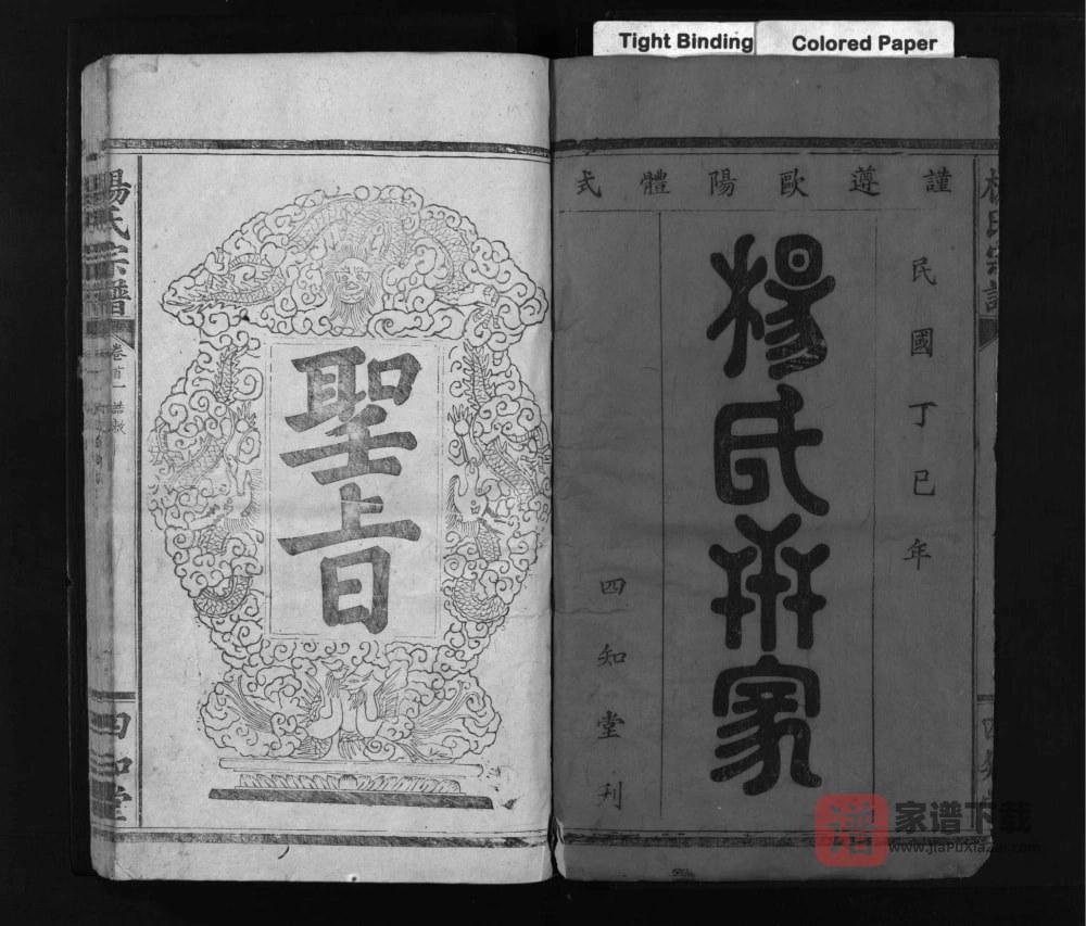 图片[2]-湖北黄石阳新杨氏宗谱PDF高清电子版下载-家谱下载