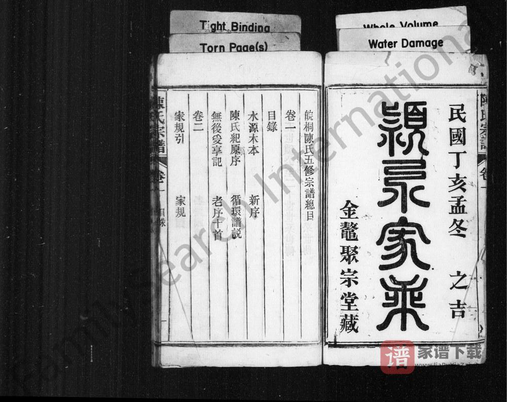 图片[2]-安徽桐城陈氏宗谱（聚宗堂）PDF高清电子版下载-家谱下载