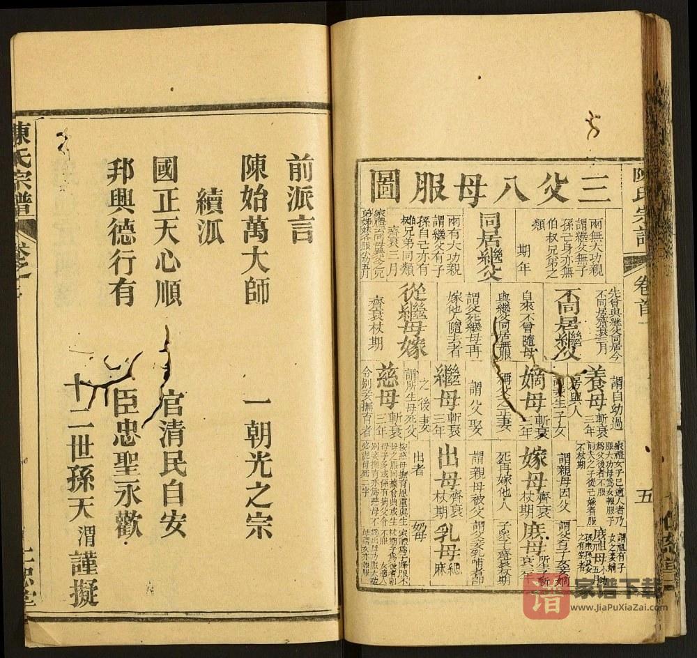 图片[2]-湖北黄冈陈氏宗谱（仁恕堂）PDF高清电子版下载-家谱下载