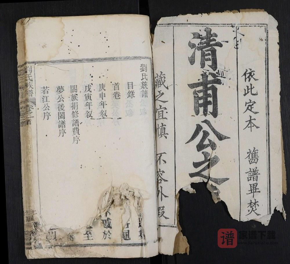 图片[2]-湖北麻城刘氏族谱（梓溪堂）PDF高清电子版下载-家谱下载