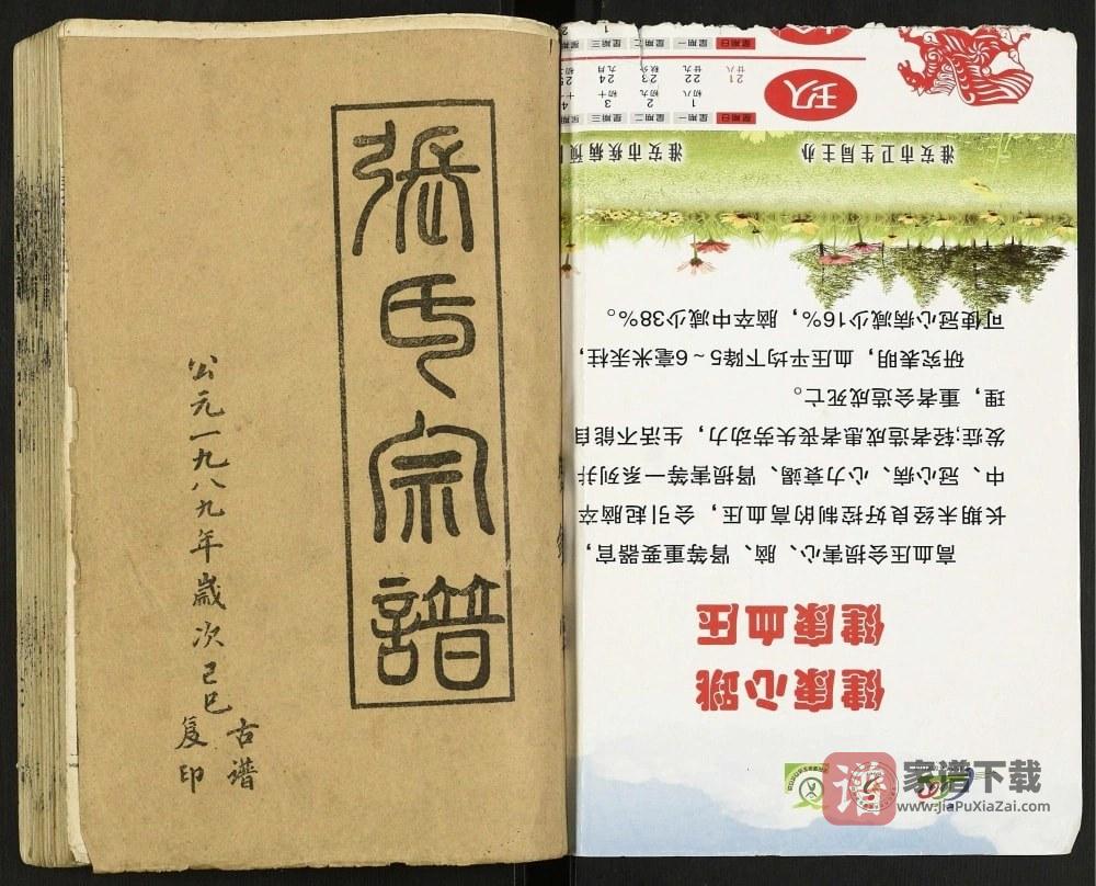 江苏扬州宝应县张氏宗谱PDF高清电子版下载