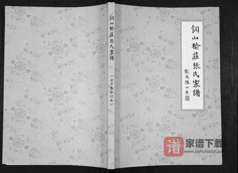 江苏徐州铜山榆庄张氏家谱PDF高清电子版下载-家谱下载