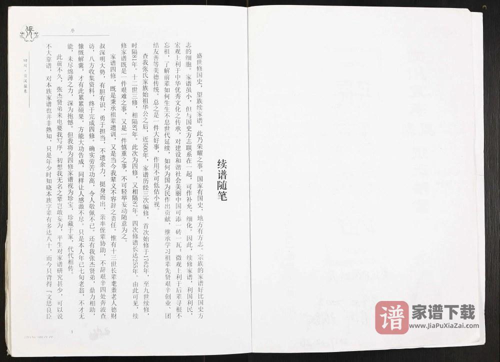 图片[2]-四川达州宣汉梨东张氏族谱PDF高清电子版下载-家谱下载