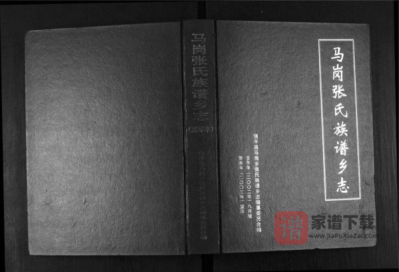 广东潮州饶平县马岗张氏族谱乡志PDF高清电子版下载-家谱下载