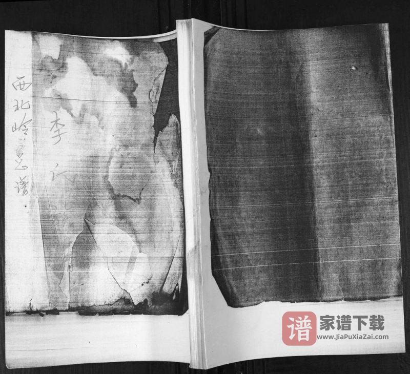 山东青岛即墨李氏族谱西北岭总谱PDF高清电子版下载-家谱下载