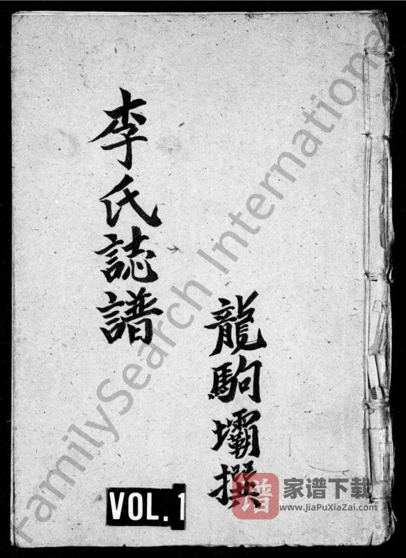 四川达州宣汉县李氏志谱PDF高清电子版下载-家谱下载