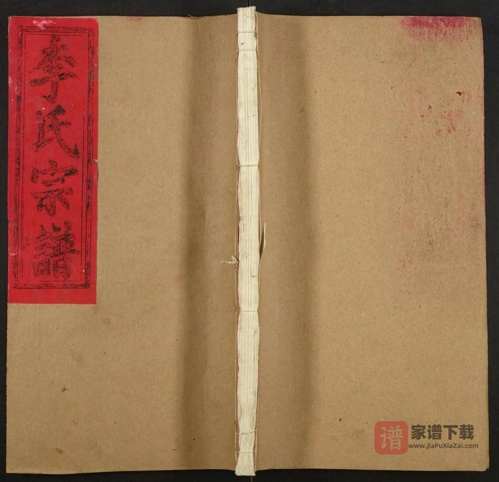 图片[1]-安徽安庆太湖县李氏宗谱（孝友堂）PDF高清电子版下载-家谱下载
