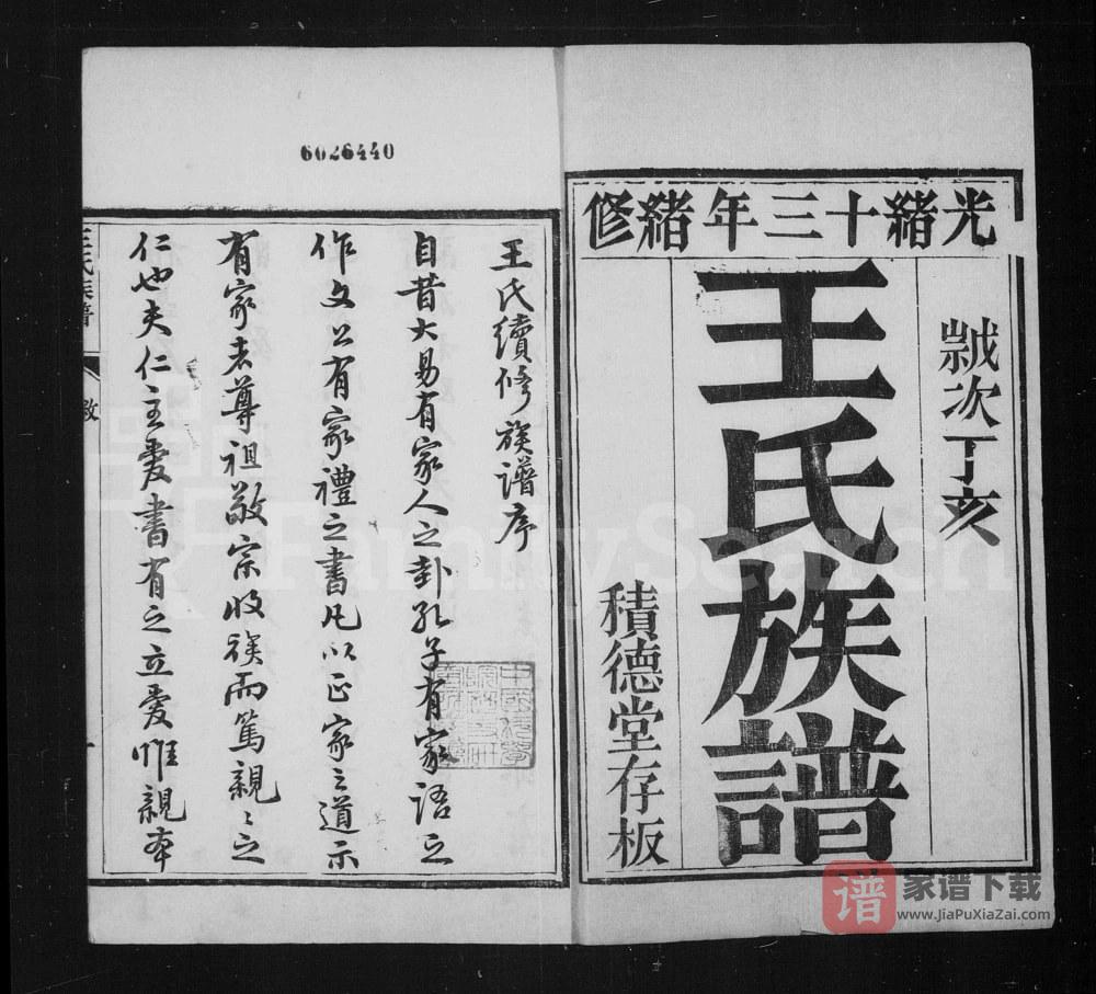 图片[2]-河北邢台宁晋县王氏族谱（积德堂）PDF高清电子版下载-家谱下载