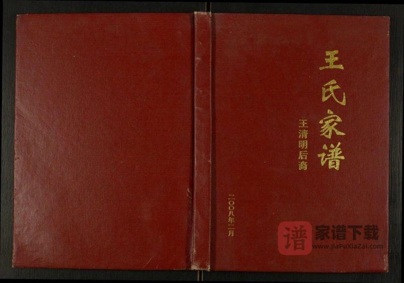 重庆奉节王氏家谱王清明后裔PDF高清电子版下载-家谱下载