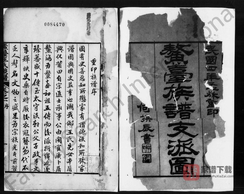 图片[1]-广东东莞鳌台王氏族谱PDF高清电子版下载-家谱下载
