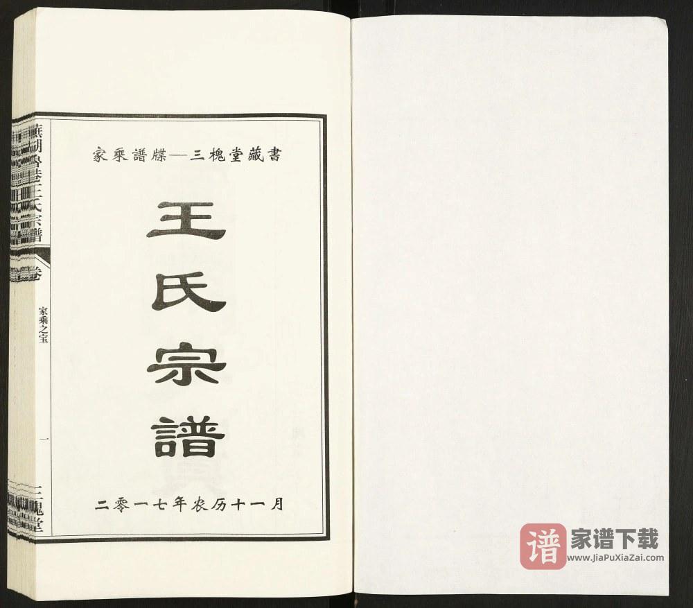 图片[2]-安徽芜湖鲁港王氏宗谱（三槐堂）PDF高清电子版下载-家谱下载