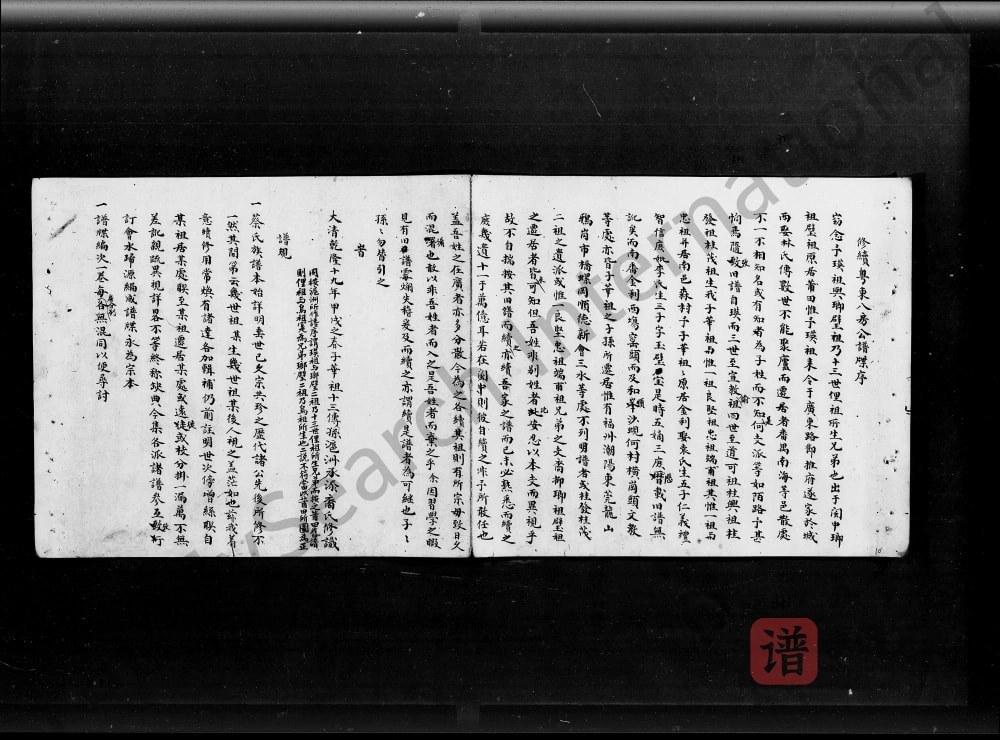 图片[2]-广东佛山岭南蔡氏族谱PDF高清电子版下载-家谱下载
