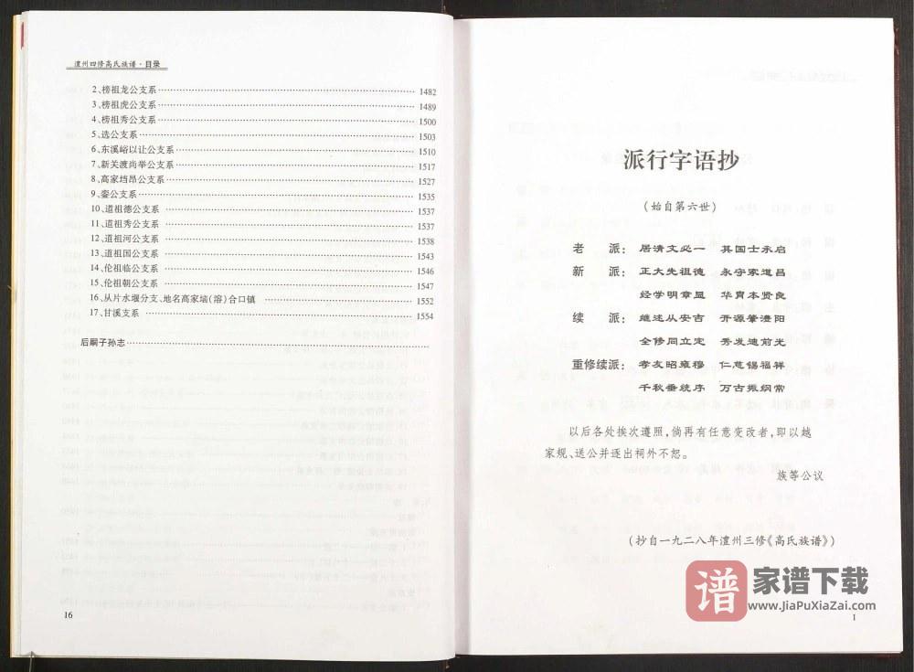 图片[2]-湖南常德澧县澧州四修高氏族谱（渤海堂）PDF高清电子版下载-家谱下载