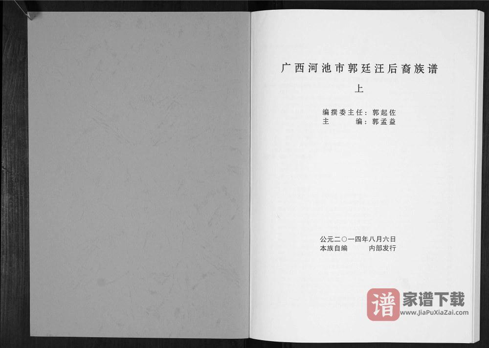 图片[2]-广西河池郭廷汪后裔族谱PDF高清电子版下载-家谱下载