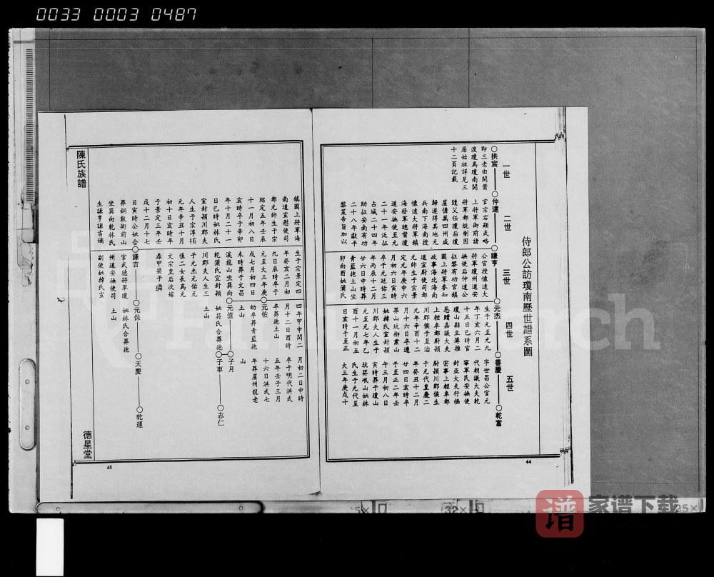 图片[2]-海南万宁陈氏族谱（德星堂）PDF高清电子版下载-家谱下载