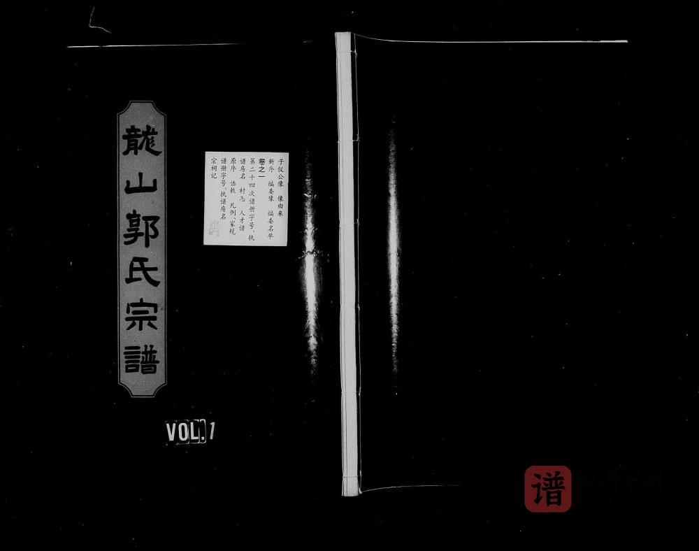 浙江东阳龙山郭氏宗谱PDF高清电子版下载