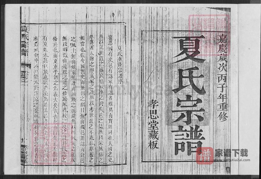 图片[2]-江苏句容夏氏宗谱（孝思堂）PDF高清电子版下载-家谱下载