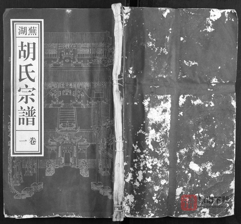 安徽芜湖胡氏宗谱（寿安堂）PDF高清电子版下载