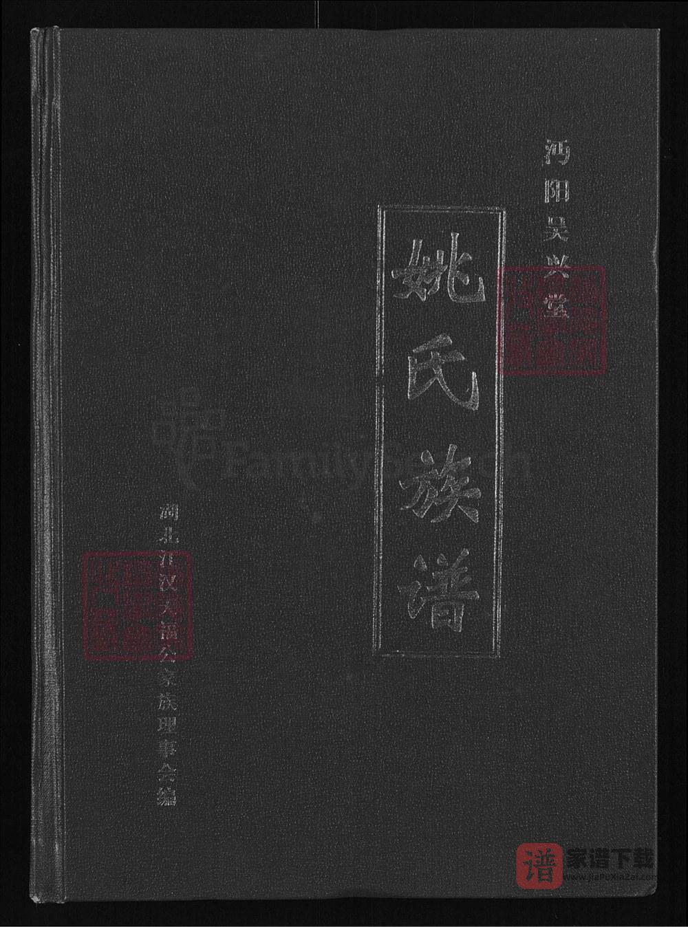 湖北仙桃沔阳姚氏族谱（吴兴堂）PDF高清电子版下载