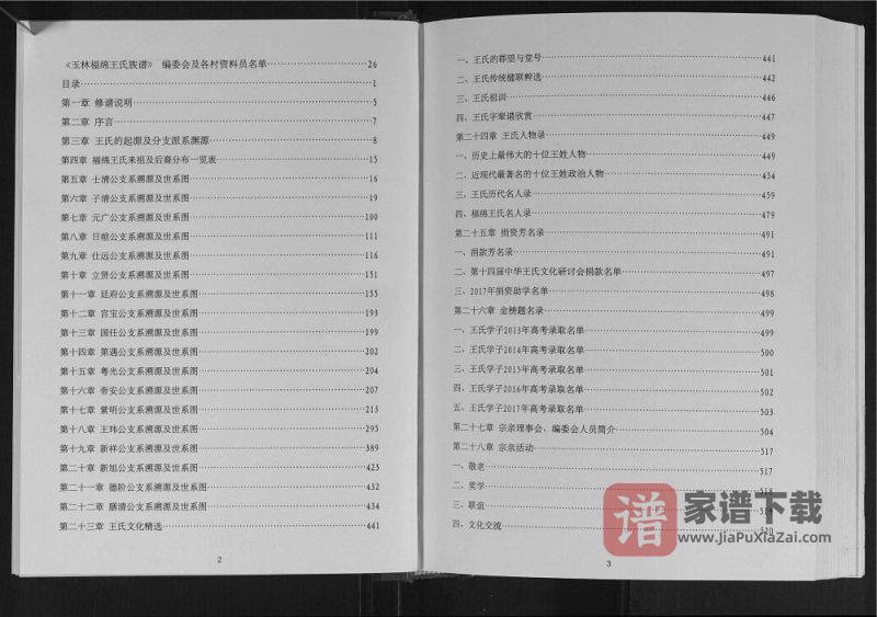 广西玉林福绵王氏族谱PDF高清电子版下载-家谱下载
