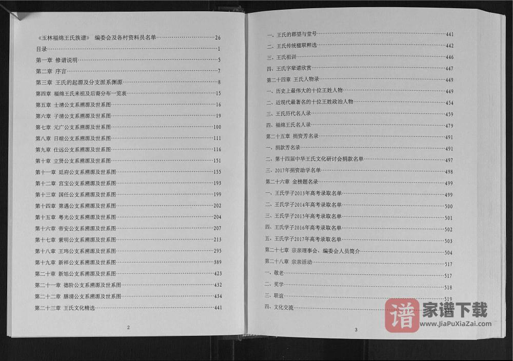 广西玉林福绵王氏族谱PDF高清电子版下载