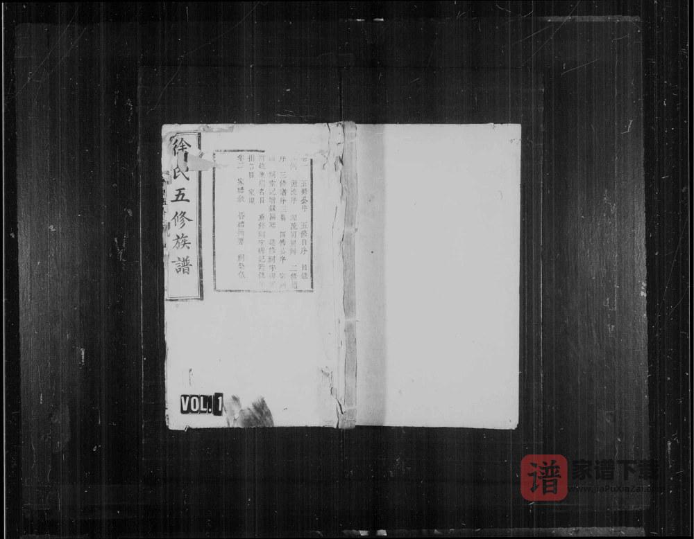湖南湘潭徐氏五修族谱（务本堂）PDF高清电子版下载