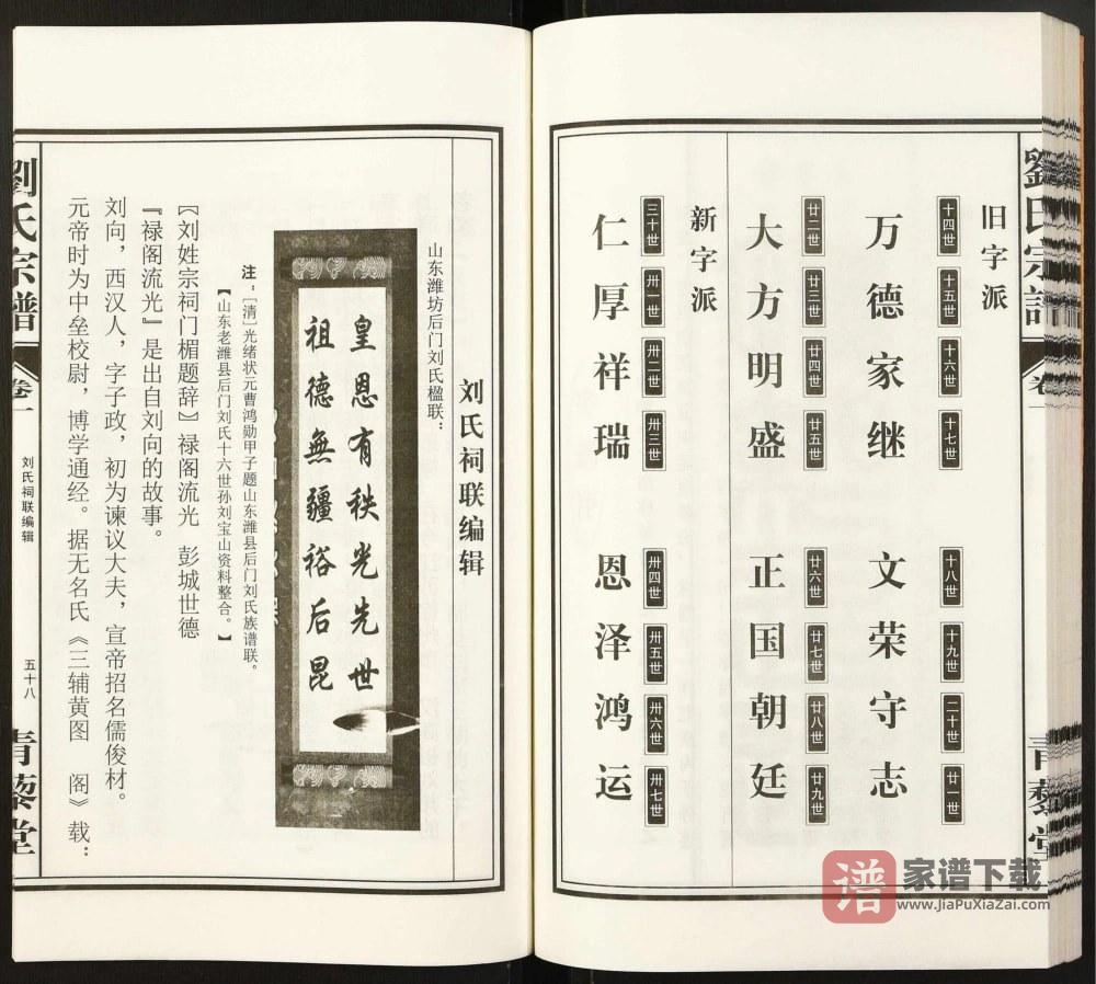 图片[2]-安徽合肥肥西县刘氏宗谱（青藜堂）PDF高清电子版下载-家谱下载
