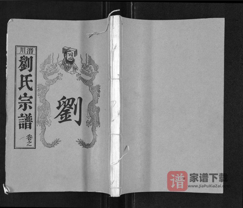 安徽合肥庐江县潜川刘氏宗谱PDF高清电子版下载-家谱下载