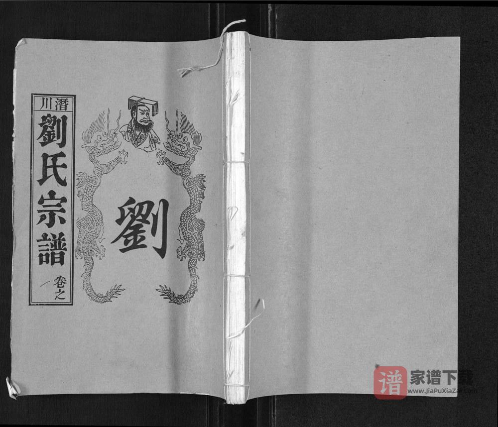 安徽合肥庐江县潜川刘氏宗谱PDF高清电子版下载
