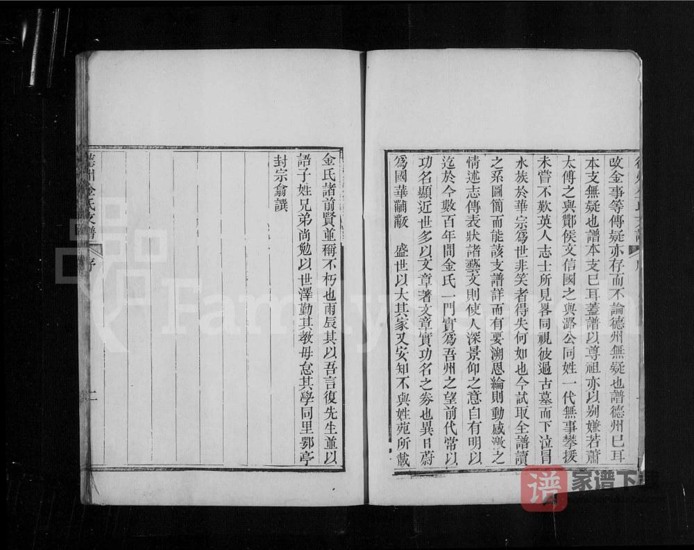 图片[2]-山东德州金氏支谱（宝默堂）PDF高清电子版下载-家谱下载