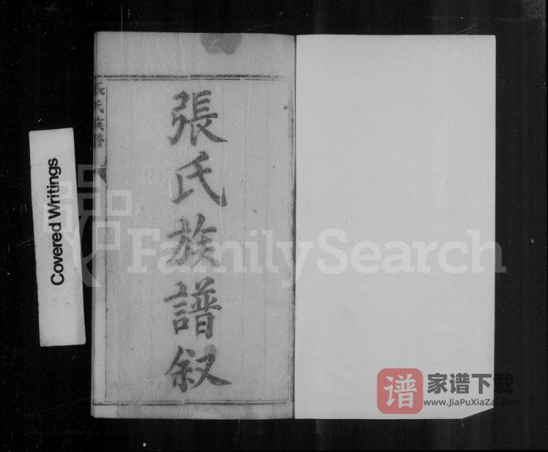 山西阳泉平定县张氏族谱PDF高清电子版下载-家谱下载