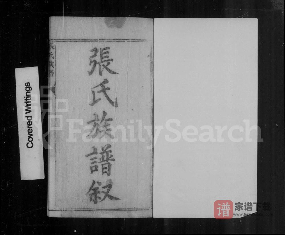 山西阳泉平定县张氏族谱PDF高清电子版下载