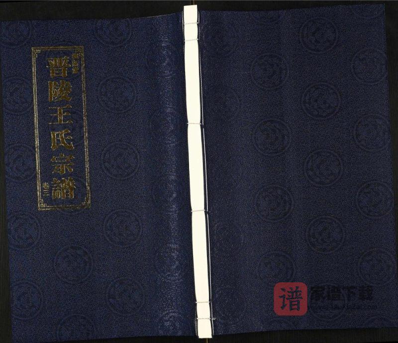 江苏常州晋陵王氏宗谱（槐荫堂）PDF高清电子版下载-家谱下载