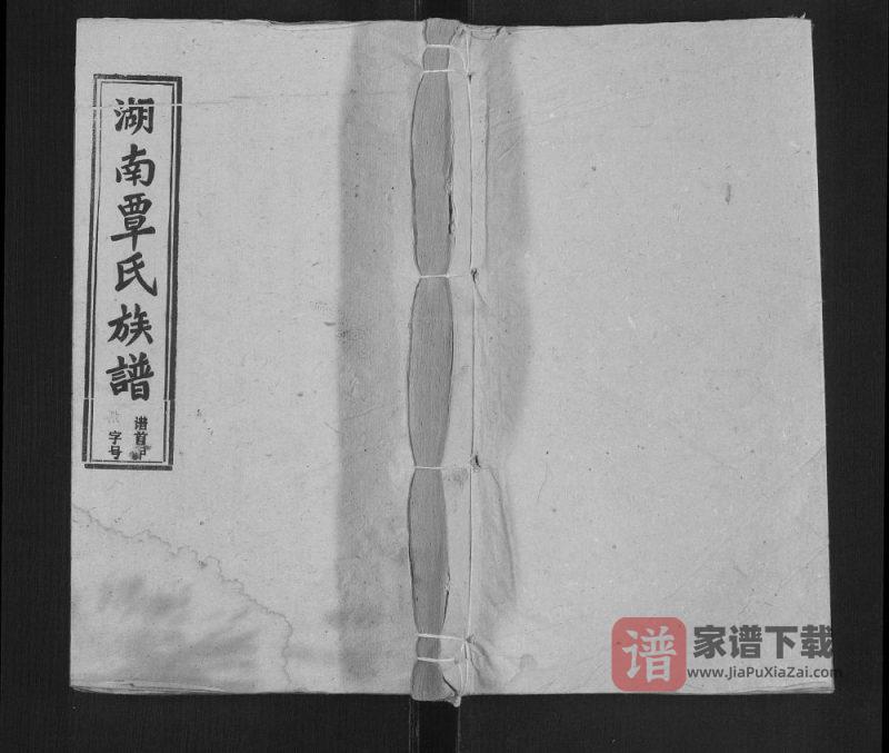 湖南邵阳覃氏四修族谱PDF高清电子版下载-家谱下载